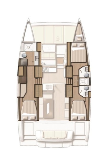 Bali 4.2 - Yacht Charter Sailica