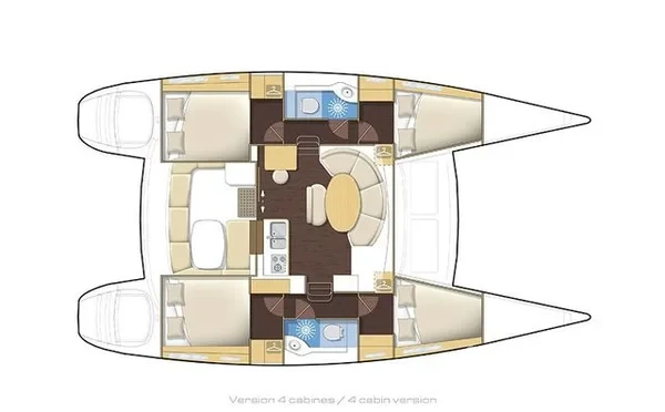 Lagoon 380 S2 - Yacht Charter Sailica