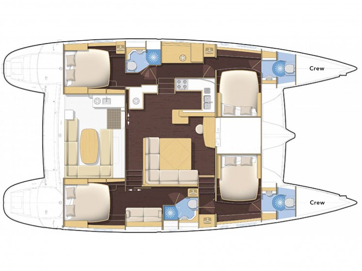 Lagoon 500 - Yacht Charter Sailica