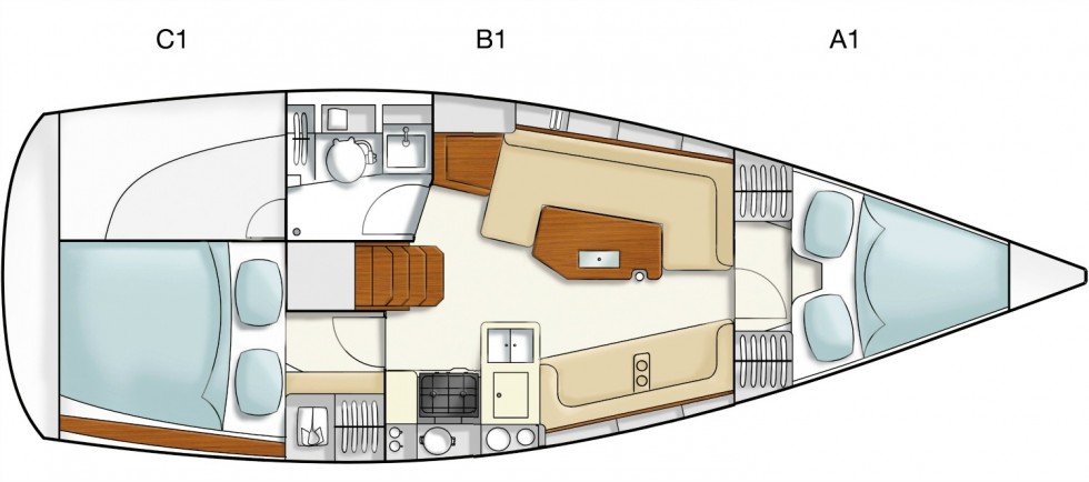 Hanse 325 - Yacht Charter Sailica