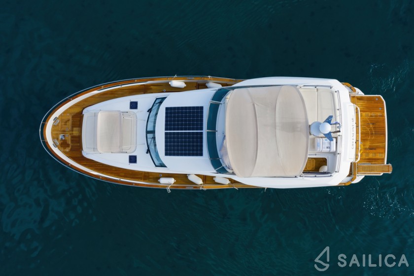 Greenline Hybrid 48 Fly - Yacht Charter Sailica