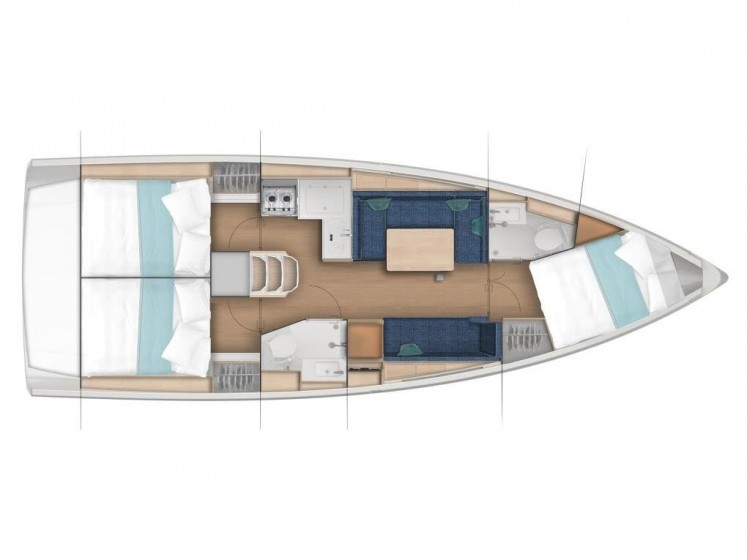 Sun Odyssey 380 - Yacht Charter Sailica