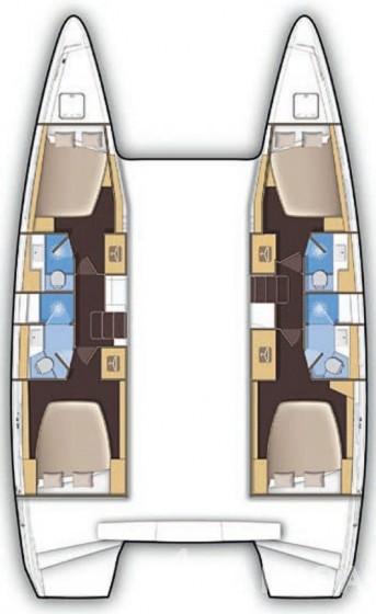 Lagoon 42 - 4 + 2 cab. - Yacht Charter Sailica