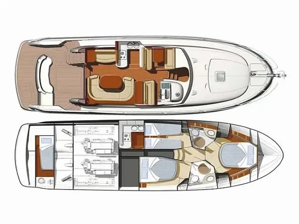 Prestige 46 Fly - Yacht Charter Sailica