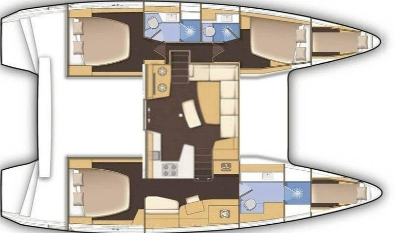 Lagoon 42 - 4 + 2 cab. - Yacht Charter Sailica
